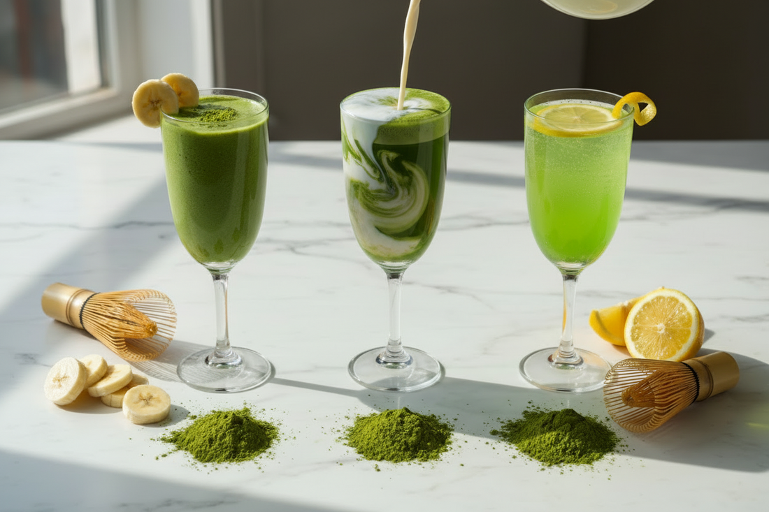 3 Matcha Drinks You Can Make in 5 Minutes