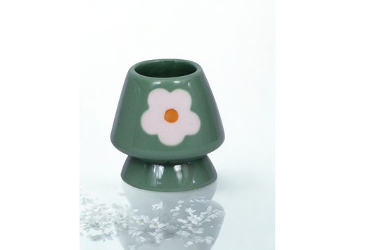 Floral Ceramic Whisk Holder