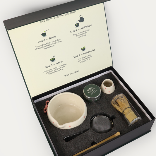 Nokū Matcha premium gift box, corporate gifting and return gifts India