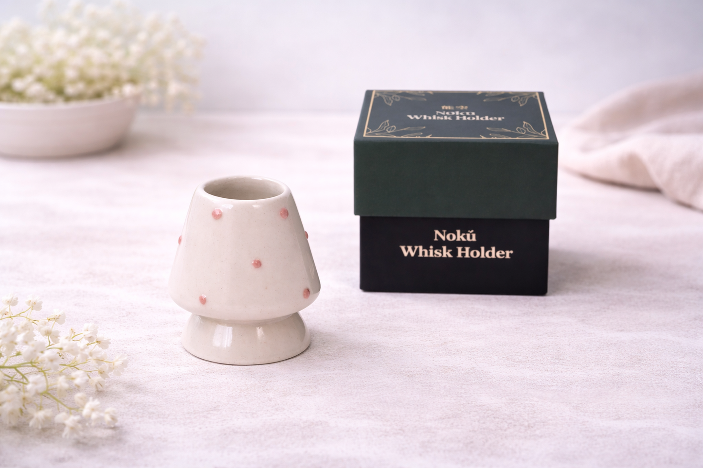 Soft Pink Whisk Holder