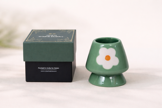 Floral Ceramic Whisk Holder